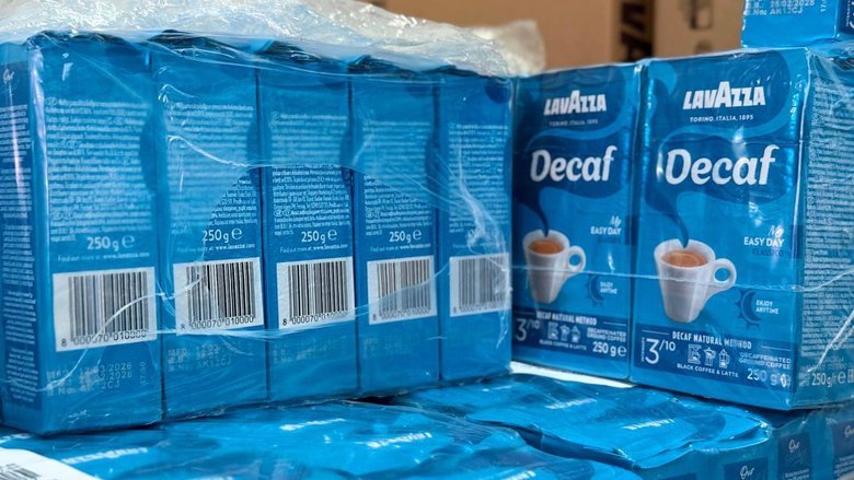 У Києві затримали крадену в ЄС каву Lavazza