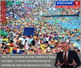 А в Крыму тесно от туристов...