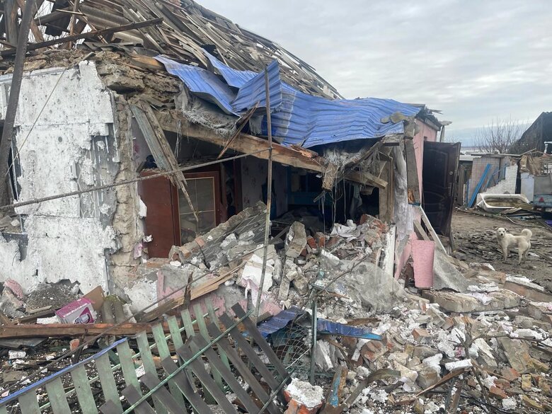 Херсонщина після бомбардування