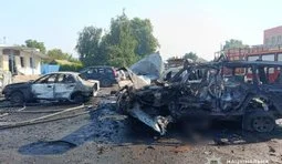 Rescue operations have been completed following Russian Federation’s missile attack on Pechenihy. PHOTOS