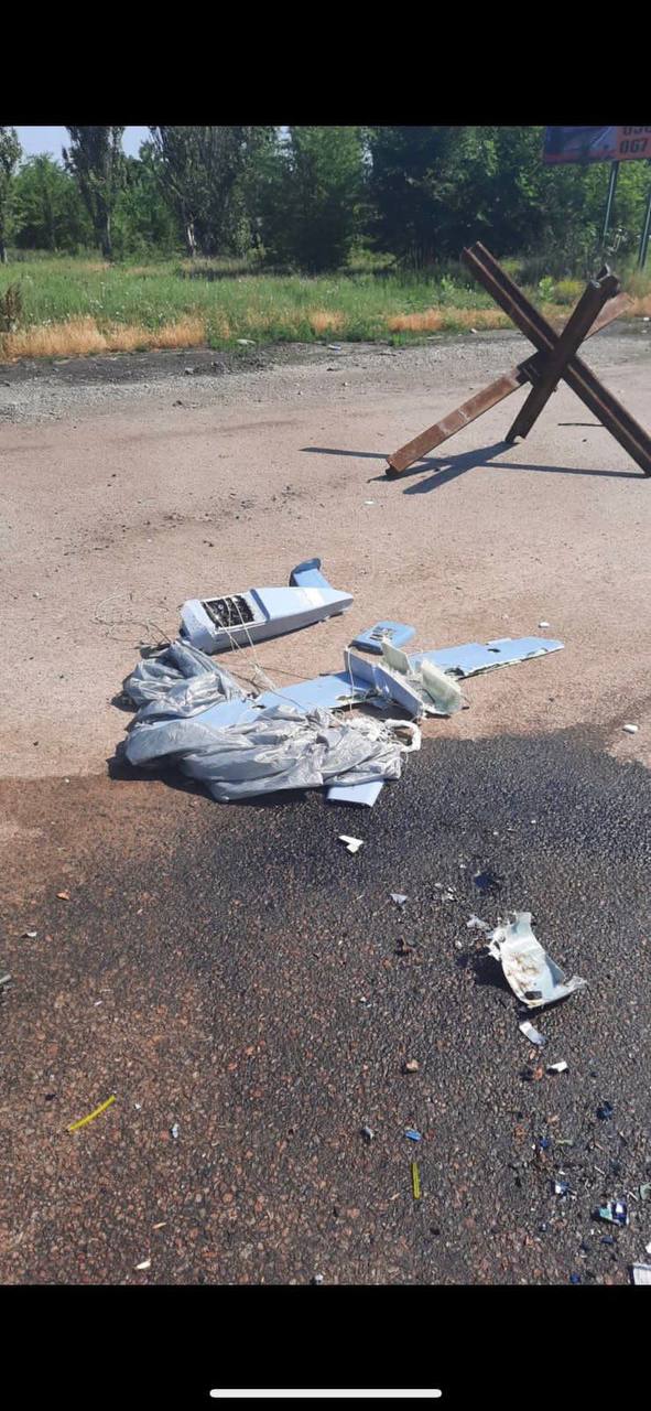 Ворожий безпілотник збито над Миколаєвом 01