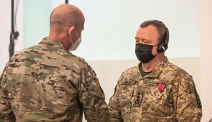 Першого командувача ССО України Луньова нагороджено орденом Почесного Легіону президента США. ФОТО