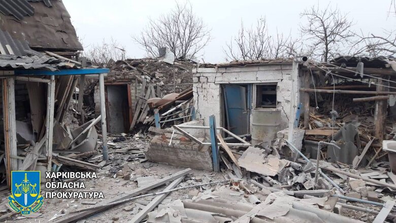 Последствия вражеского удара по Купянщине 01
