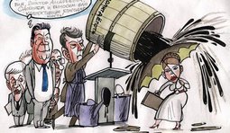 Янукович поддержал Ющенко