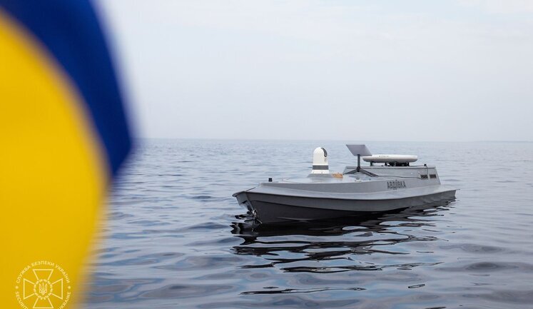 Sea Baby naval drone hit Russian shadow fleet tanker in Black Sea – SSU. VIDEO
