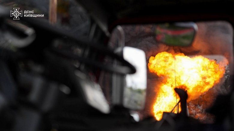 Shelling of the Kyiv region