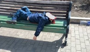 Child was killed today by Russian army at Kramatorsk railway station. PHOTO 18+