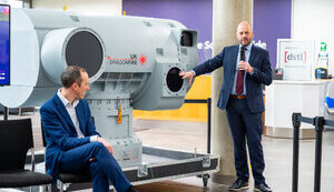 UK demonstrates results of latest DragonFire laser air defence system. PHOTO
