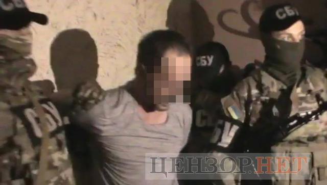 Russian secret services agent detained while receiving secret information from Ukraines Armed Forces General Staff, - SBU Counterintelligence 02