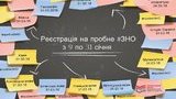 9 января в Украине стартует регистрация на пробное ВНО
