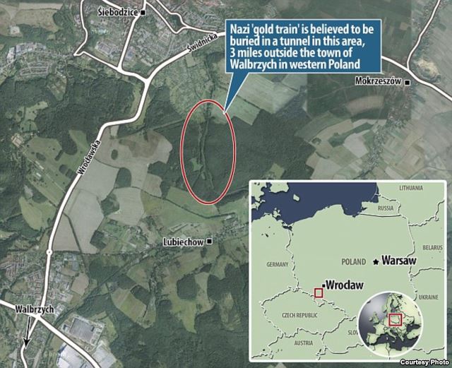 польша золото карта