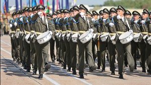 Військові в новій формі провели репетицію параду до Дня Незалежності. ФОТОрепортаж