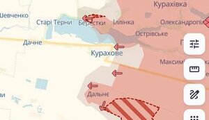 Ворог має просування на Курщині, Донеччині та Харківщині, - DeepState. КАРТА