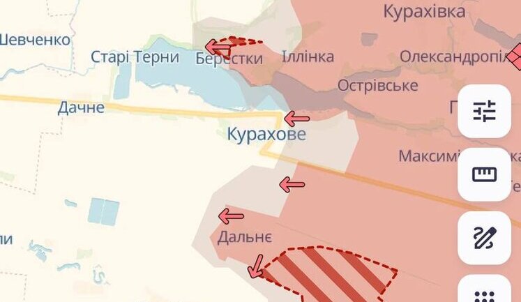 Ворог має просування на Курщині, Донеччині та Харківщині, - DeepState. КАРТА