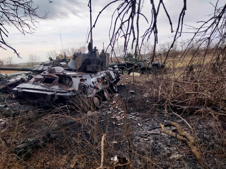 In Eastern direction in one of fights enemy suffered heavy losses, - OC East 10