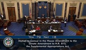Голосування в Сенаті США за допомогу Україні