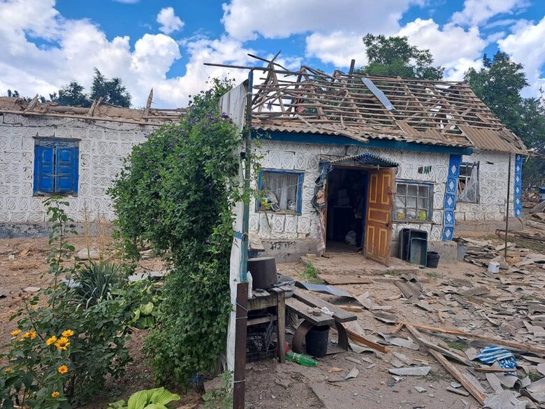 Наслідки російських ударів по Нікопольщині