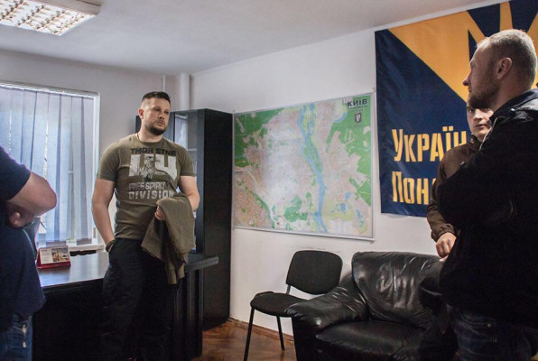 Explosion occurred outside National Corps’ office in Kyiv 07