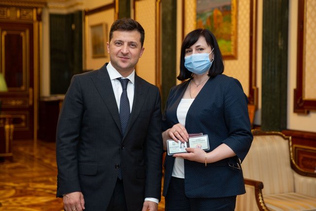 Зеленський призначив Чорну головою Кіровоградської ОДА 01