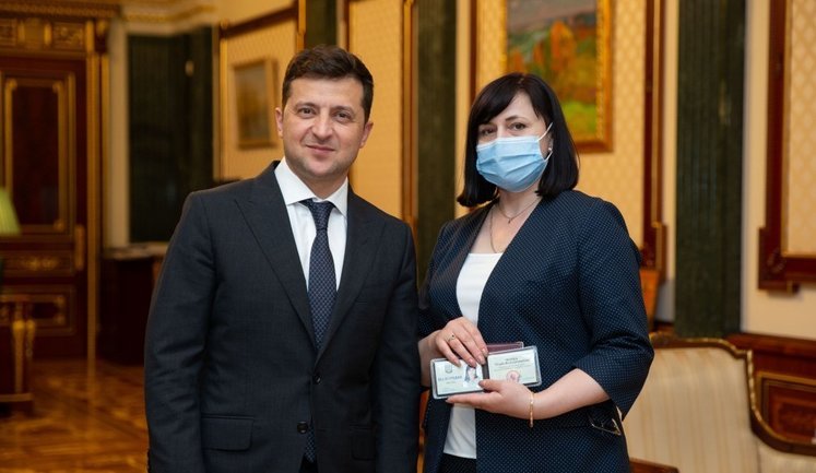 Зеленський призначив Чорну головою Кіровоградської ОДА. ФОТО