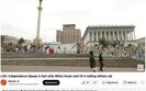 Reuters снова запустило трансляцию с Майдана Независимости