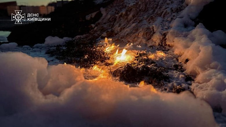 Пожежа на Київщині