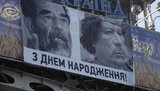 "З Днем народження!", - Каддафи и Хусейн поздравляют Януковича. ФОТО