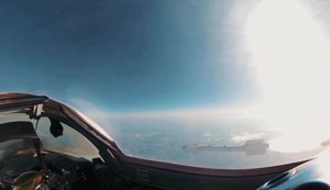 Український МіГ-29 перехопив російський реактивний дрон "Герань-4". ВIДЕО