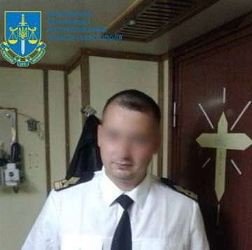 Сообщено о подозрении капитана российского судна за незаконную перевозку украинского зерна через оккупированный Крым, - Офис генпрокурора 01