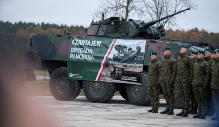 Польща розгорнула новий танковий батальйон на кордоні з Білоруссю. ФОТО