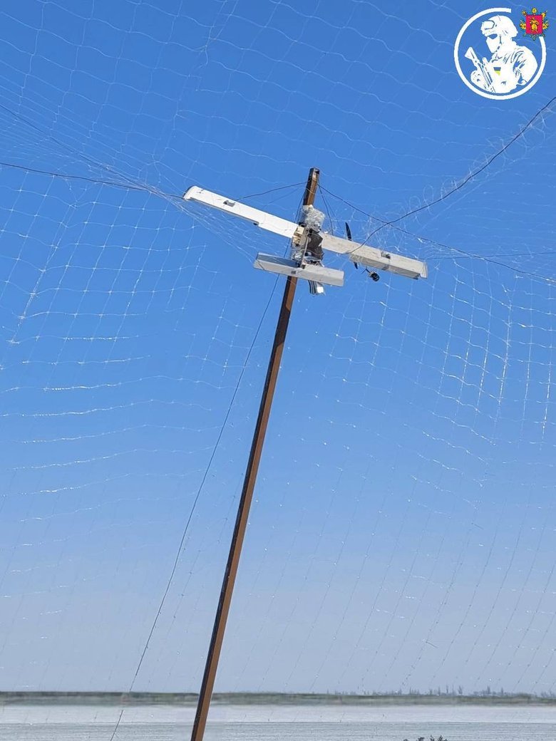 БПЛА "Молнія" потрапив в антидронову пастку