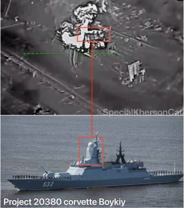 Российский корвет 