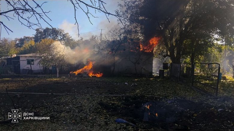 Russian drones attacked houses in Lozova: a woman was killed and others were injured