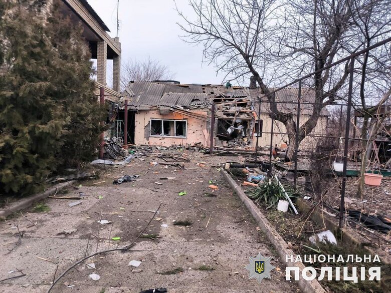 Последствия обстрелов 14 населенных пунктов Донецкой области 10