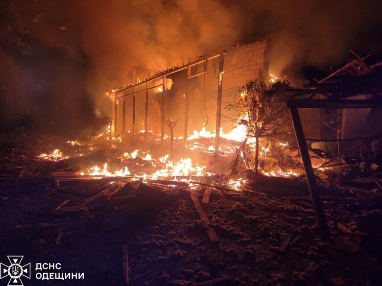 Одещина після обстрілу