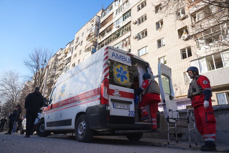 обстріл Запоріжжя