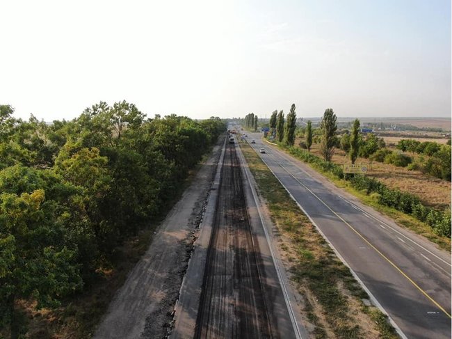 На підїзній дорозі до Миколаєва стартував капітальний ремонт 01
