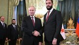 Тимчасовий президент Сирії Ахмед аш-Шараа на зустрічі з Путіним