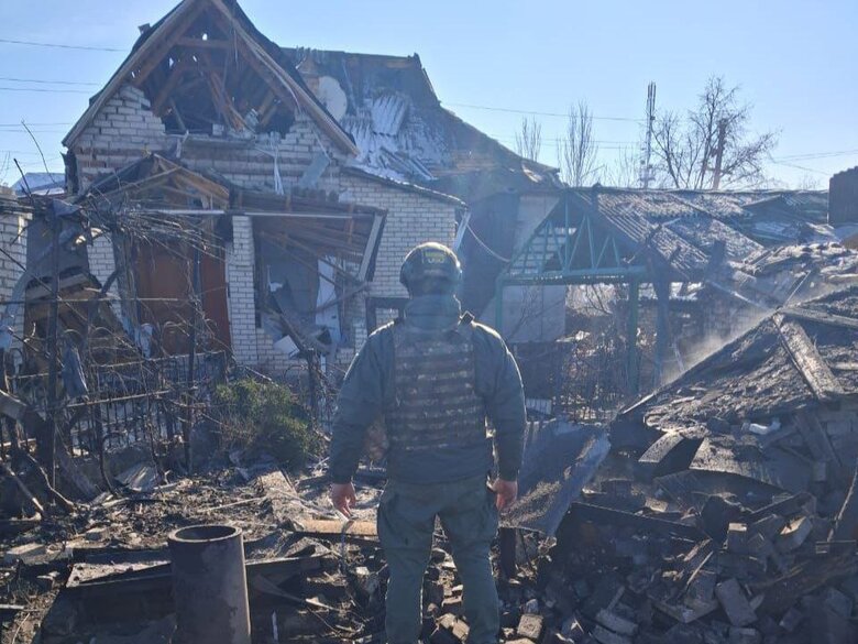 удар по Костянтинівці 19 лютого 2025 року
