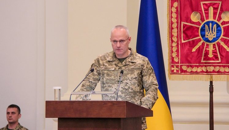 New chief of Ukraine's General Staff Khomchak against negotiations with self-proclaimed republics in Donbas