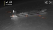 дрон атакує російський корабель
