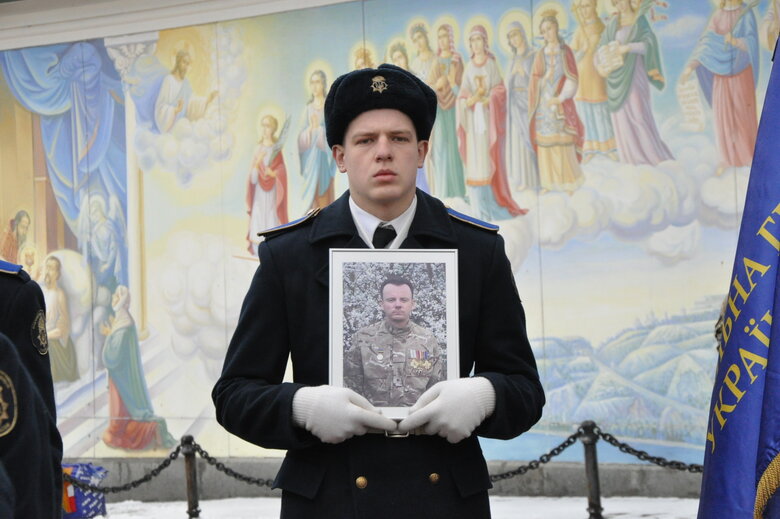 Із воїном Азову Ігорем Линдюком попрощалися у Києві 11 Із воїном Азову Ігорем Линдюком попрощалися у Києві 11