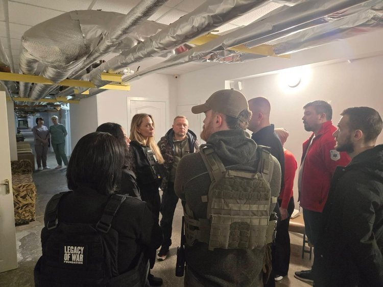 Angelina Jolie on her visit to Ukraine