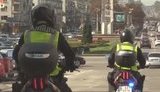 У Києві почали патрулювання вулиць 16 поліцейських на мотоциклах. ВIДЕО