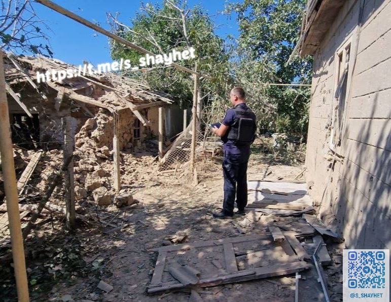 Enemy fired at Ochakiv, houses were damaged 01