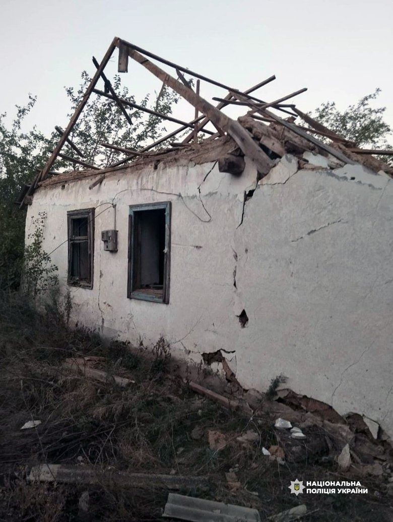Shelling of the Kherson region