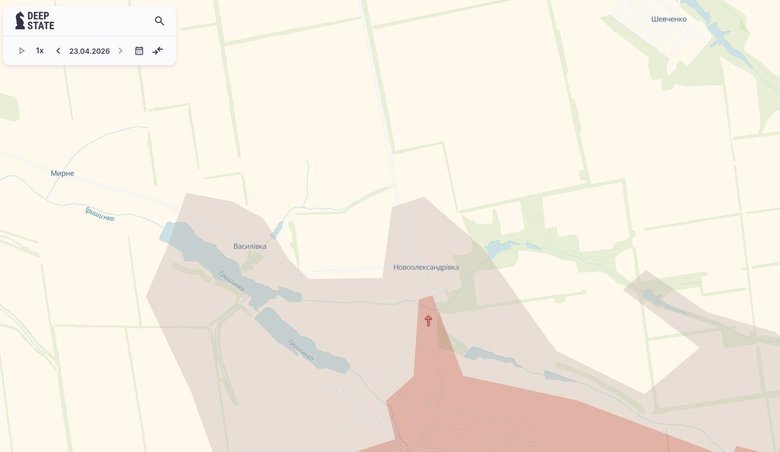 Окупанти просунулися біля Новоолександрівки