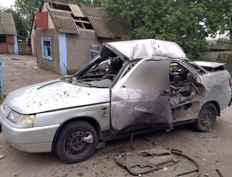 Рашисти атакували автівку в Осокорівці на Херсонщині
