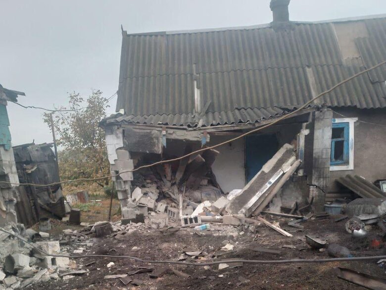 Наслідки обстрілів Донеччини 14 жовтня