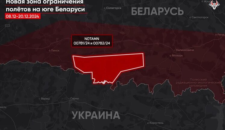 На юге Беларуси новая зона ограничения полетов - Болото Ольманское, - "Беларускі Гаюн". ФОТО